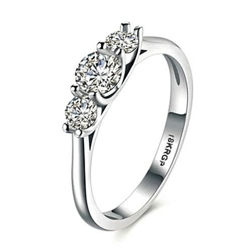 Engagement Ring Silver