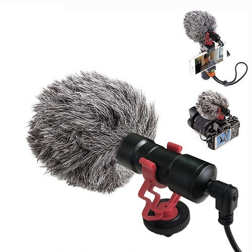 Universal DSLR Camera Phone Microphone For Vlogging