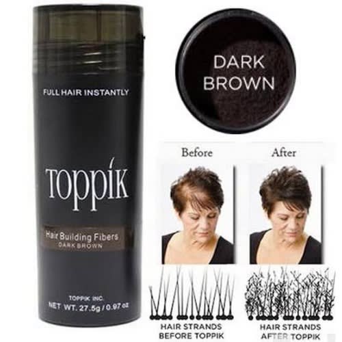 Hair Building Fibers - 27.5g - Dark Brown