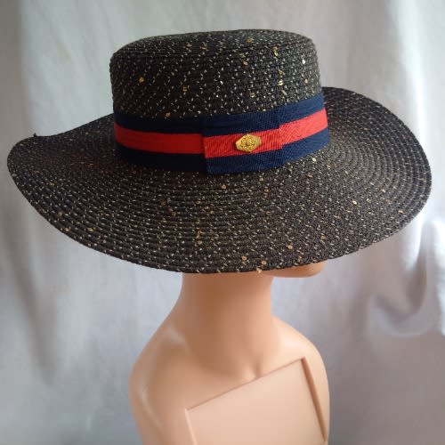 Unisex Niger-delta Fedora Hat - Black