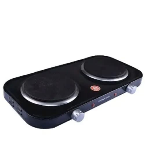 Dual Burner Electric Hot Plate - 1500w