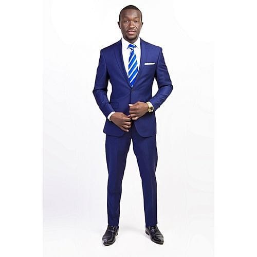 Office Men's Suit - Navy Blue