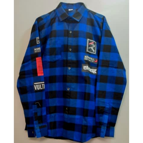 Men's Long Sleeve Shirt - Blue
