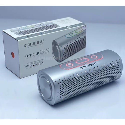 Koleer S819 Wireless Bluetooth Speaker - Silver