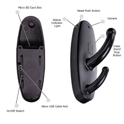 Spy Hidden Hook Camera