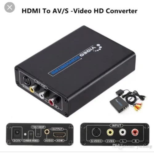 Av And S-video To Hdmi Video Converter