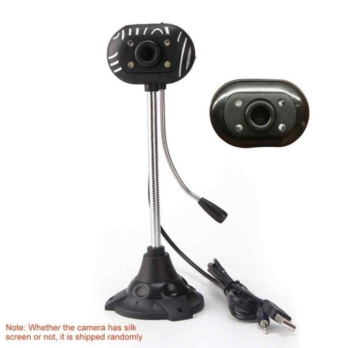 Usb 2.0 Rotatable Computer Webcam With Microphone Pc Digital Hd Video Camera