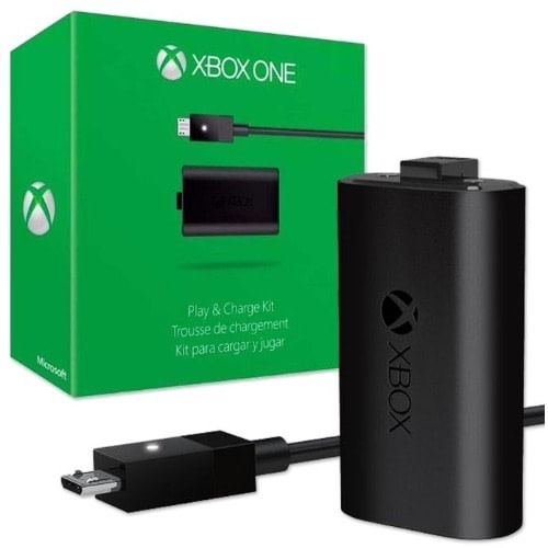 Microsoft Play And Charge Battery Kit For Xbox One - Black