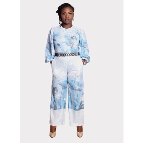 Full Sleeve Soft Lace Jumpsuit