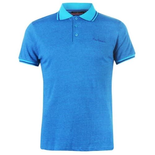 Pin Stripe Polo Shirt Royal