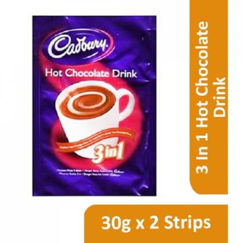 Hot Chocolate 3 In 1 Drink - 30g X 2
