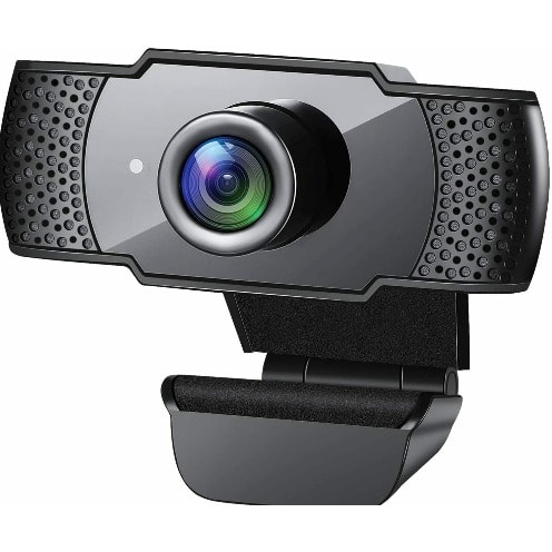 Full Hd 1080p Webcam With Microphone - Widescreen Streaming Video Calling And Recording