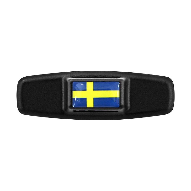 Sweden Flag Emblem Car Safety Belt Buckle Car Styling