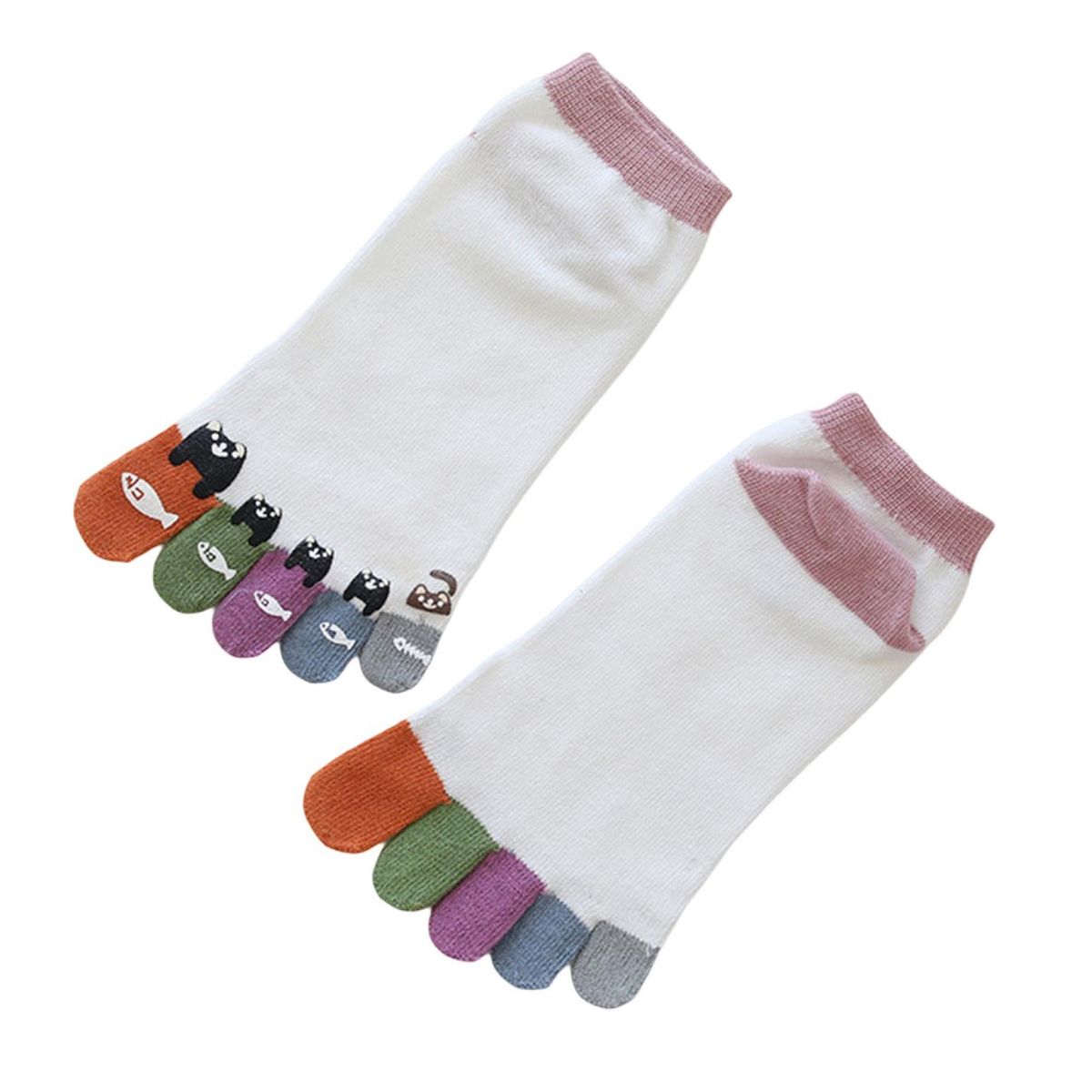 1 Pair Women Socks Summer Unisex Adult Sport Short Socks 3