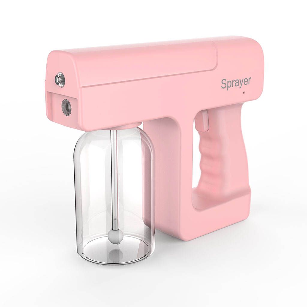 Handheld Electric USB Cordless Nano Sanitizer Sprayer Pink