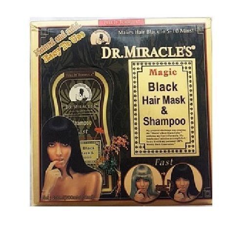 Dr. Miracle Magic Black Hair Mask & Shampoo=