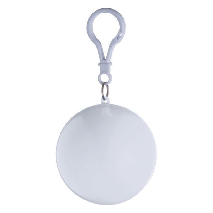 Loak Type Disposable Rain Oat Ball For Adults And  Hildren Round Ball Disposable Rain Oat   Onvenient  Olorful-White