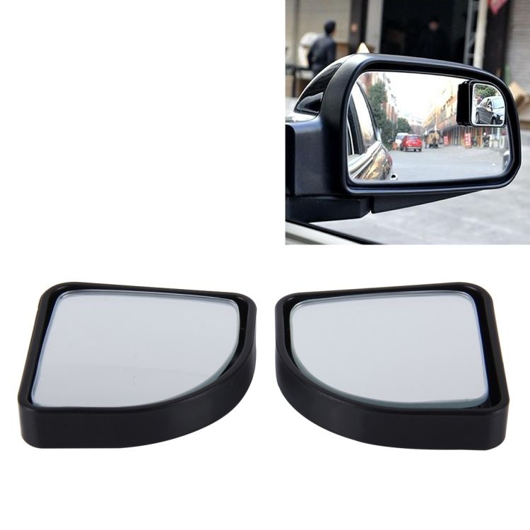 3R-015 2 PCS Car Blind Spot Rear View Wide Angle Mirror