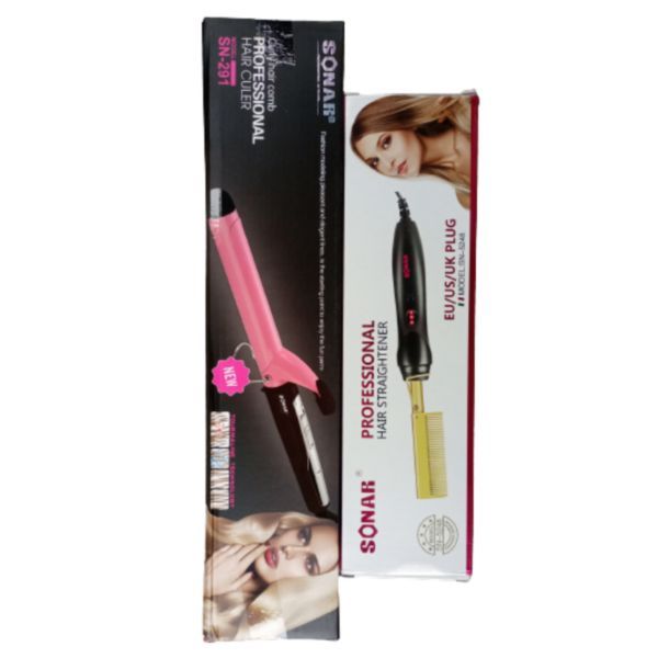 Professional And Very Durable Hot Comb And  Hair Curl