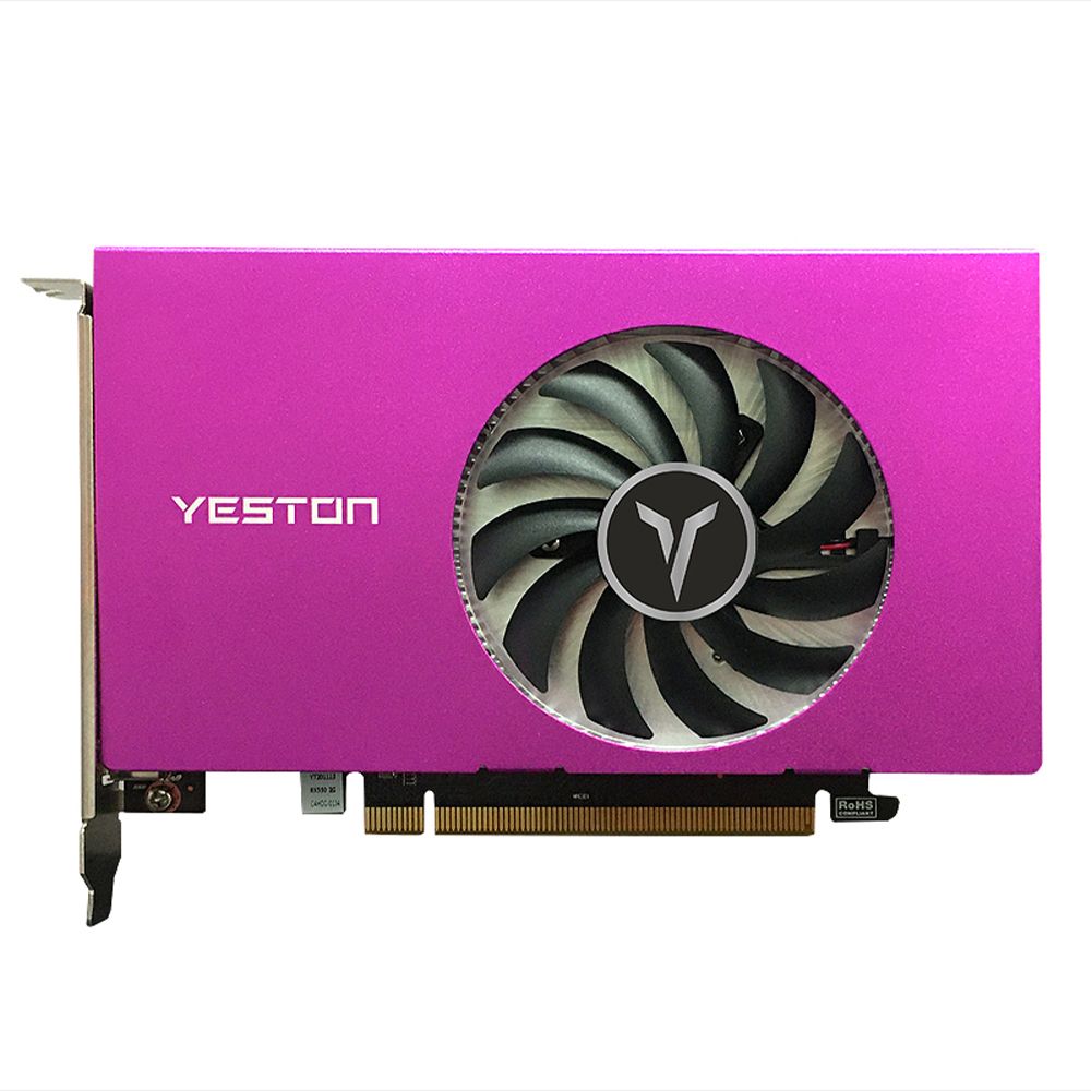 RX550-2G 4HD 4-Screen Graphics Card Support Split