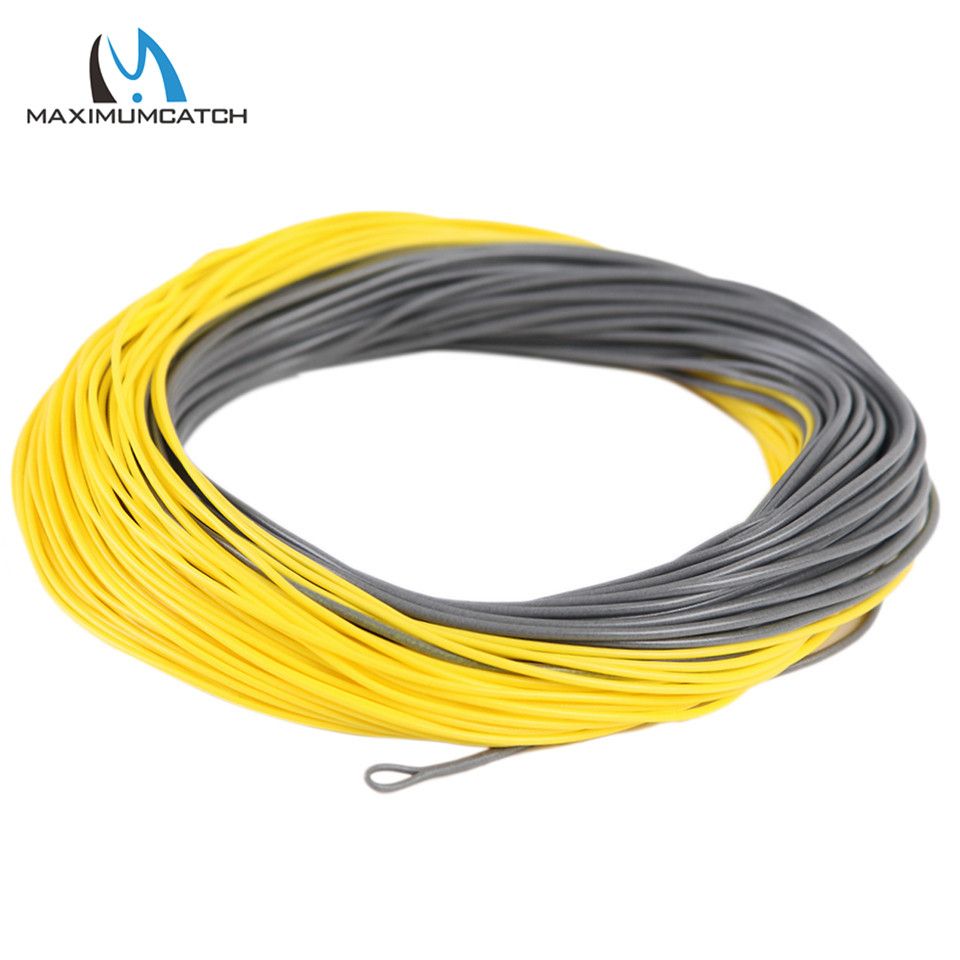 Fly Fishing Line Windcutter 100FT 4wt-8wt Weight Forward Floating Fly Line With 2 Wel