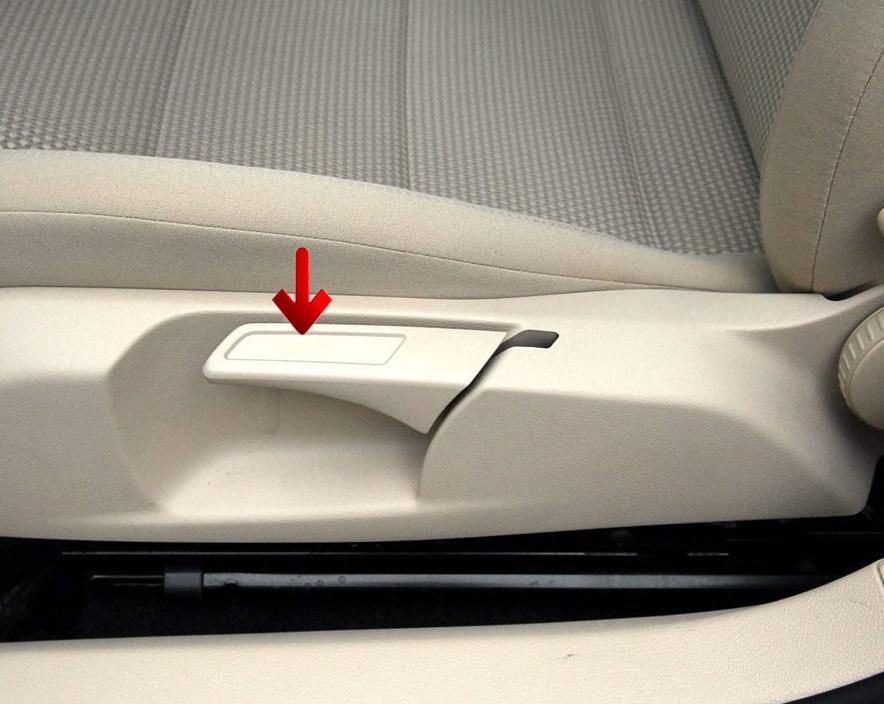 2PCS Seat Lift Wrench Seat Insert Trim For VW GOLF 4 5 JETTA PASSAT MK4 MK5  GTI