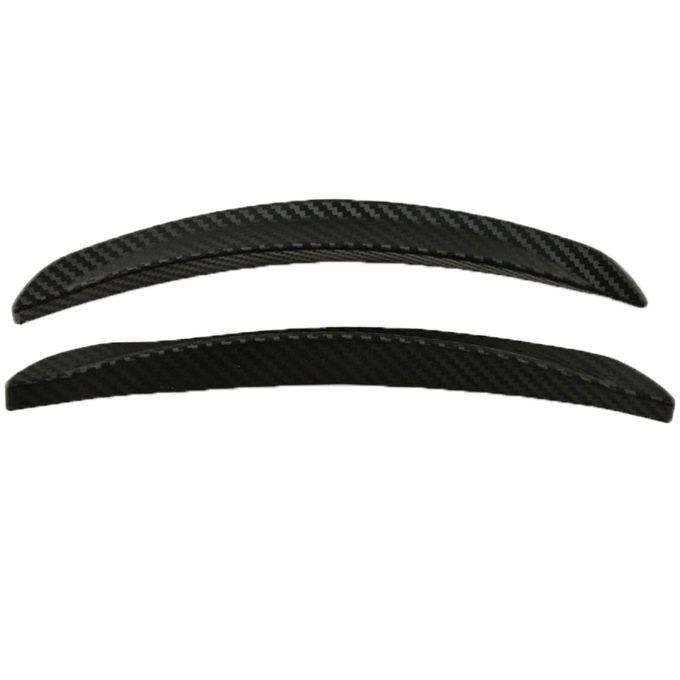 2pcs Universal Car Side Wheel Arch Fender Flare Unpaint Trim Cover