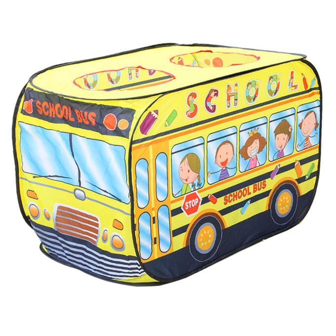 Truck Play Tent For Kids Toddlers Playhouse Game Social School Bus