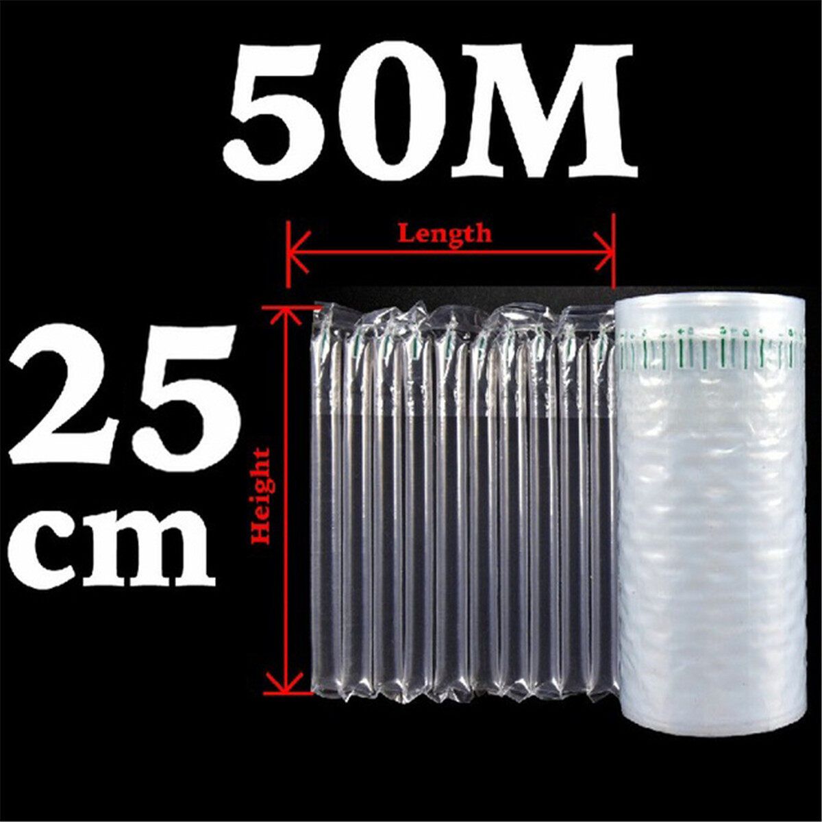 Air Column Bag Bubble Film Various Alcoh0l Express Package Inflatable Anti-fall Bubble Bag 25x50cm