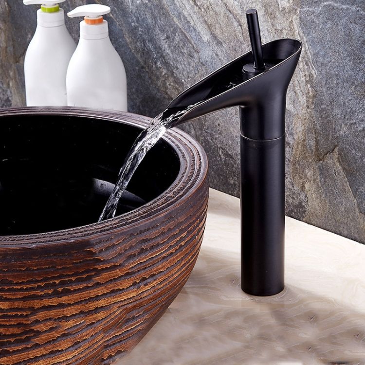 Washbasin Hot & Cold Faucet, Specification:99529 Black