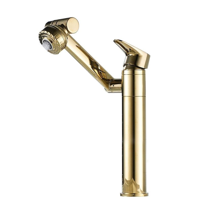 Bathroom Hot Cold Faucet, Specification: High HT-87590-1