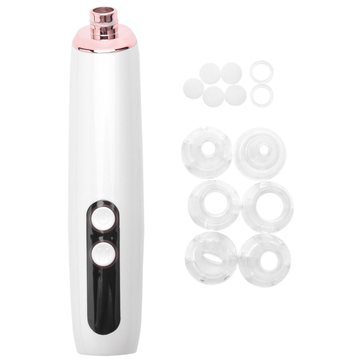 White Electric Blackhead Acne Vacuum Cleaner Pore Skin Care