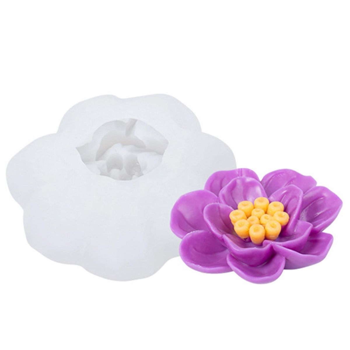 Durable Silicone Chocolate Mold Blossom Delights Premium for Soap