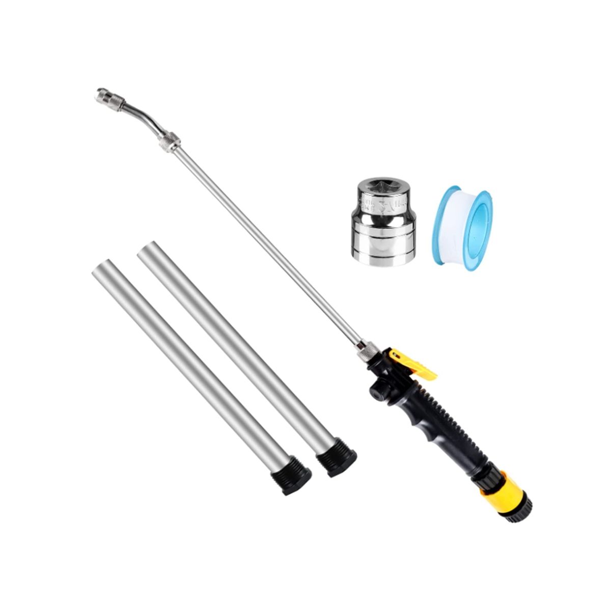 RV Water Heater Tank Rinser & RV Water Heater Anode Rod with Hex Wrench Socket Removal Tool 925In L X 34In NPT