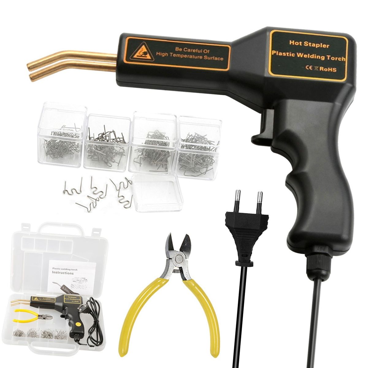 25W Hot Stapler Plastic Welding Machine Car Bumper Repair