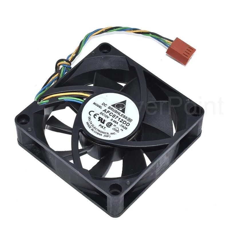 Well Tested Cooler AFC0712DD 4-Wire DC12V 0.45A Fan For Delta Cooling 7020