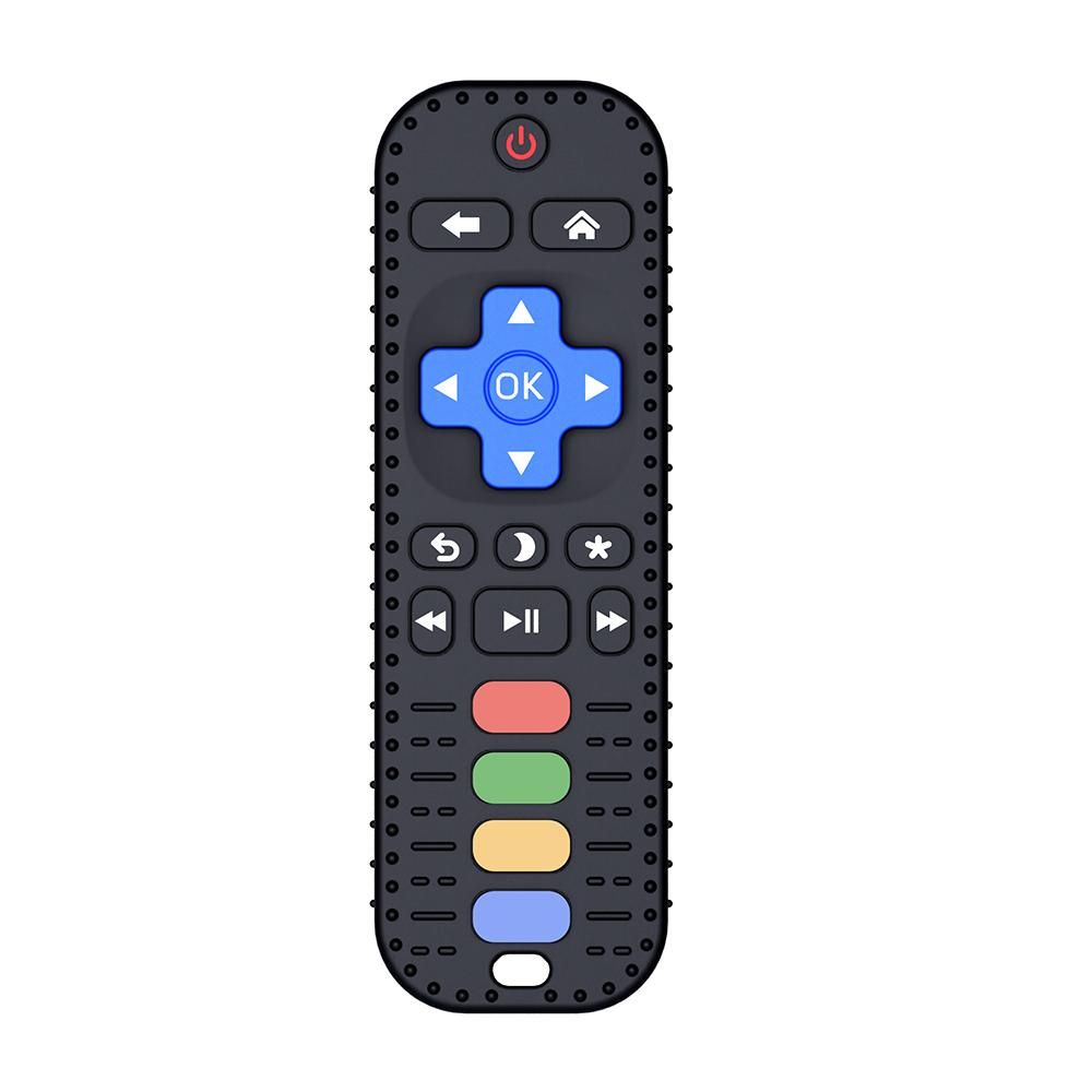 Silicone Baby Teether Remote Control Teether Teething Toys Soft Teething Pacifier for Infants