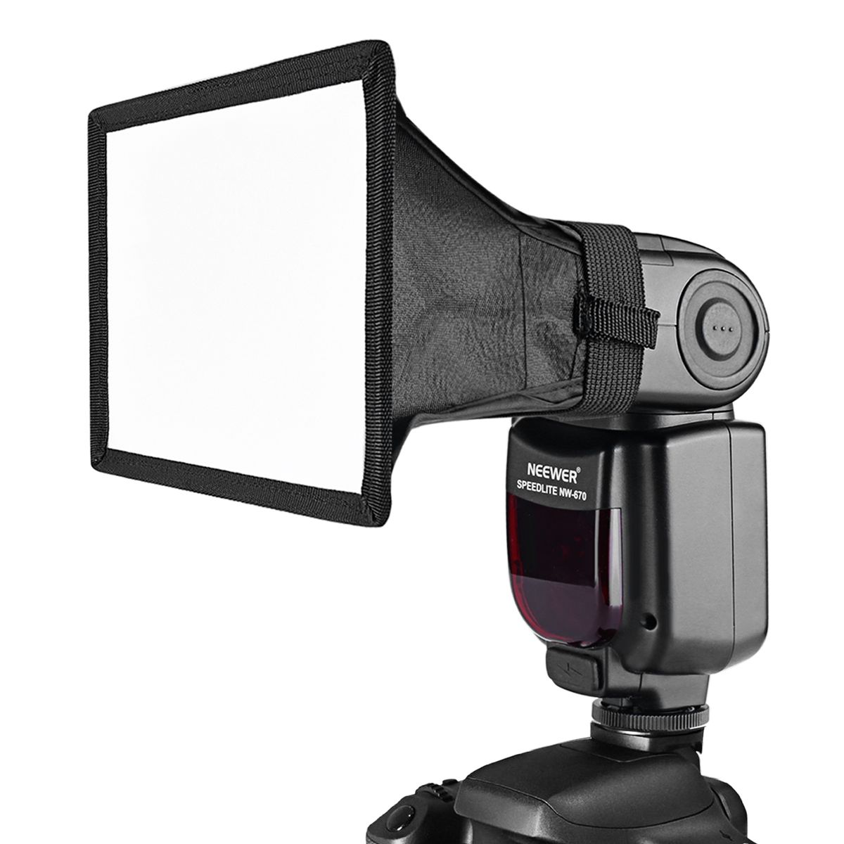 6'' X 5''/15 Cm X 12.5 Cm Translucent Softbox Compatible With Canon, Nikon, Godox, Yongnuo, Neewer TT560 NW550 NW561 NW570 NW580 NW625 NW635 NW-670 750II NW645 NW655 Speedlite Flashes