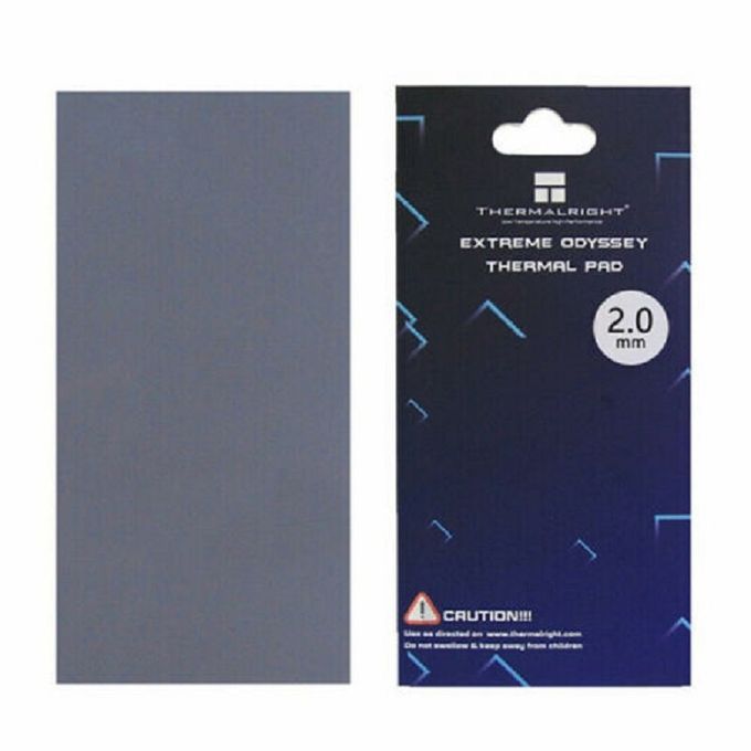Thermal Pad 12.8 W/mK 120x120mm Heat Resistance Soft 2.0mm Thick