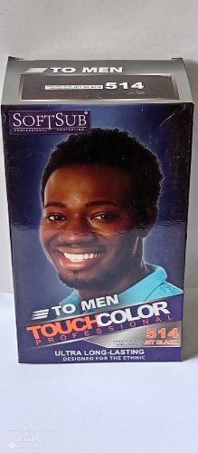 Hair, Mustache & Beard Men Dye For Gray Hair-Rich Black