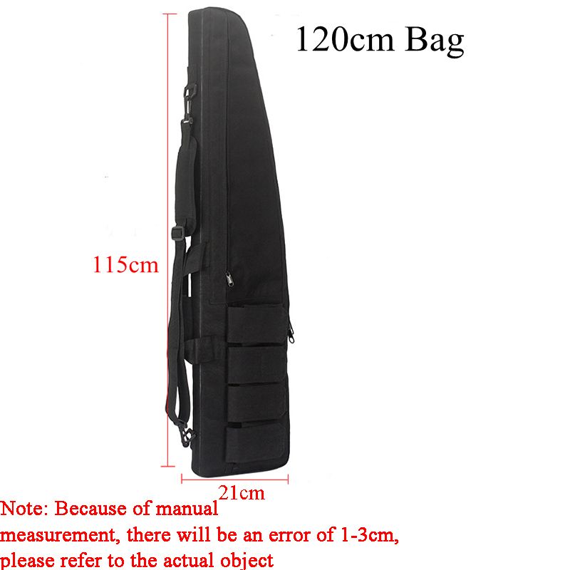 Hunting Gun Bag With Shoulder Strap Shooting Gun Carry Case Airsoft CS  Gun Bags Black 115cm