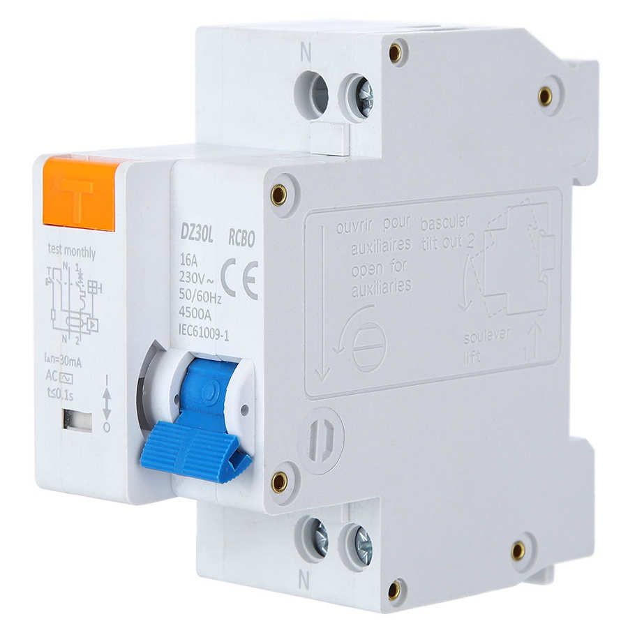 Breaker Current Short Residual And Circuit Over 1P+N