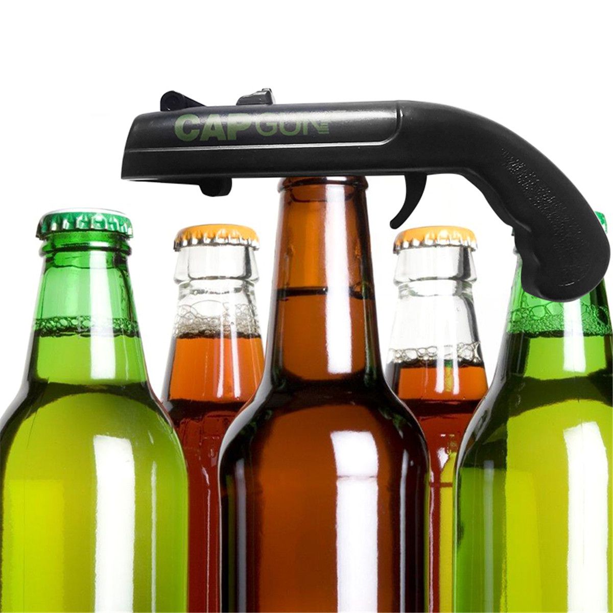 SAFETYON Cap Bottle Opener 3 Pieces Beer Opener Beer Bottle