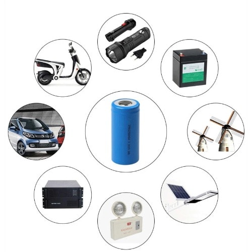 Rechargeable Battery For Led Flashlights Emergency Lights - 32700 3.2v - 6000mAh Lifepo4