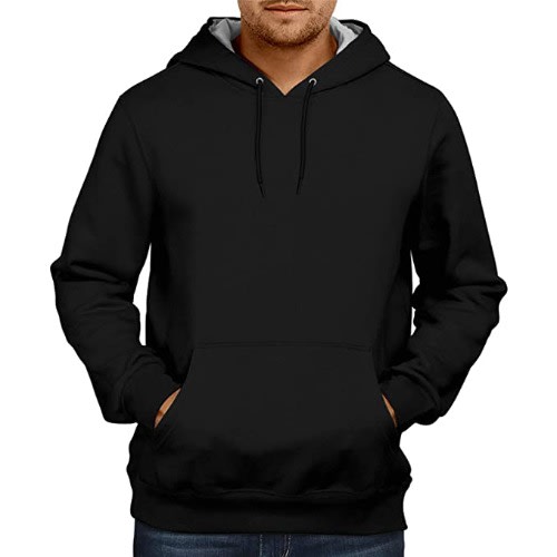 Correctshapers Black Hoodie With White Head
