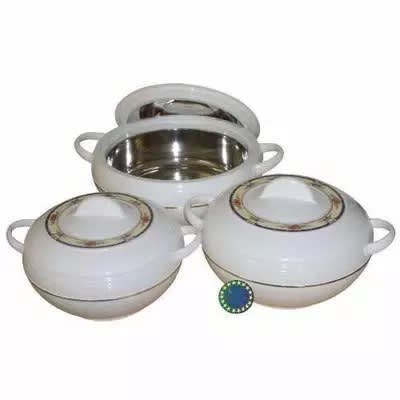 Set of 3 Insulated Food Warmer Casserole
