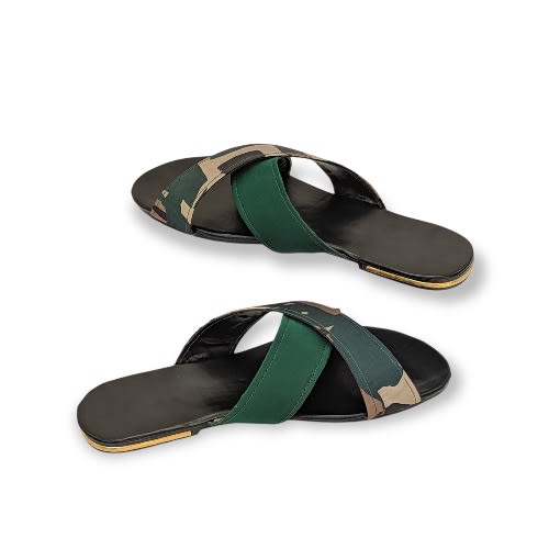 Mix Color Women Flat Slippers