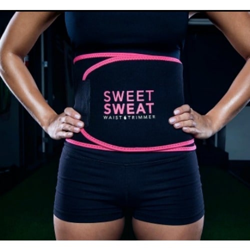 Adjustable Unisex Waist Trainer And Belly Fat Burner- Pink Print