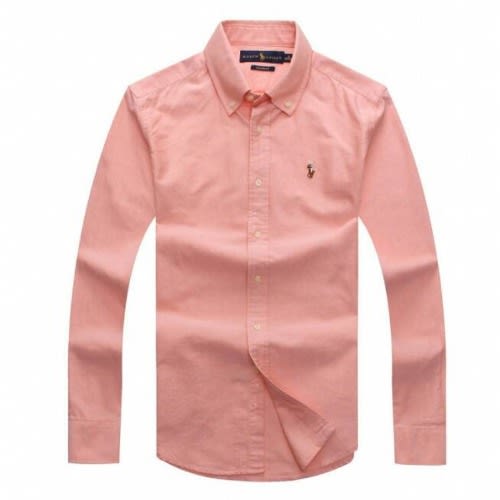 Peach Oxford Fit Mens Shirt