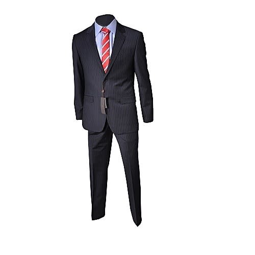 Zecca Men Stripped Suit